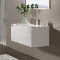 Тумба с раковиной Sanvit Флай 120 белый глянец