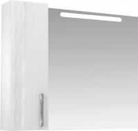 Зеркало-шкаф Triton Кристи 100 L с подсветкой, белый