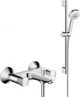 Душевой комплект Hansgrohe Logis 71243000 смеситель + душевой гарнитур