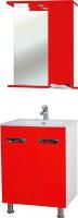 Мебель для ванной Bellezza Симона 60 красная
