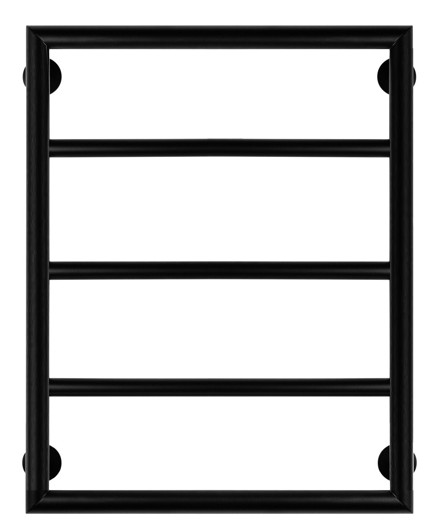 Полотенцесушитель водяной Secado Парма 2 60/60, черный матовый