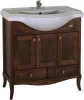 Тумба под раковину ASB-Woodline Салерно 80 орех антикварный