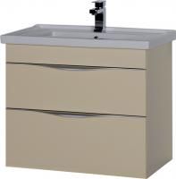 Тумба с раковиной Aquanet Эвора 80 сливочная