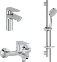 Душевой комплект Jacob Delafon Oscar E29842-CP + E29844-CP + E99898RU-CP