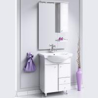 Мебель для ванной Aqwella Барселона Люкс 65 с бельевой корзиной