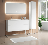 Тумба с раковиной SanVit Лира 120 L напольная