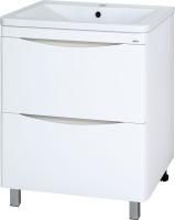 Тумба с раковиной Misty Атлантик 60 белая