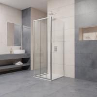 Душевой уголок RGW Passage PA-73 P (1400-1440)х700х1950 профиль хром, стекло прозрачное