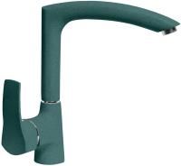 Смеситель для кухни AquaGranitEx C-7040 зеленый