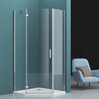 Душевой уголок BelBagno Kraft P-1-90-C-Cr L