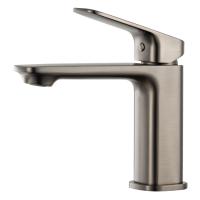 Смеситель для раковины Gappo G1028-9, оружейная сталь