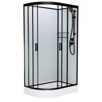 Душевая кабина Frank F418R Black без крыши