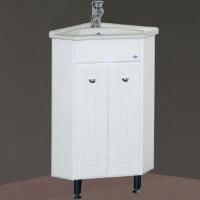 Тумба с раковиной Misty Лотос 40 угловая, напольная