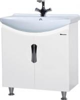 Тумба под раковину Bellezza Лагуна 65 прямая белая