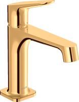 Смеситель для раковины Axor Citterio M 34017990 полированное золото