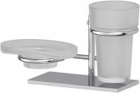 Стакан Ellux Domino DOM 005-C02 с мыльницей