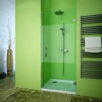 Душевая дверь в нишу GuteWetter Lux Door GK-001 правая 90 см стекло бесцветное, фурнитура хром