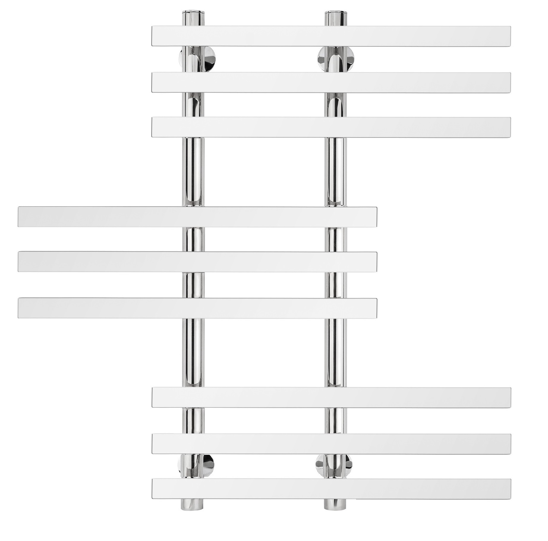 Полотенцесушитель электрический Secado Понтида 6 80/20/70 R, хром