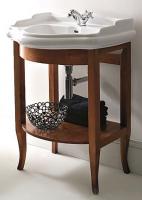 Тумба под раковину Kerasan Retro с полкой, орех