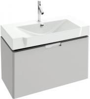 Тумба под раковину Jacob Delafon Reve 80 белый лак, 1 ящик