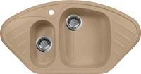 Мойка кухонная AquaGranitEx M-14 песочная