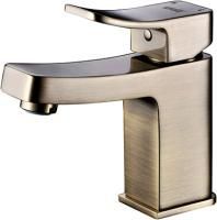 Смеситель для раковины Wasserkraft Exter 1603, светлая бронза