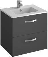 Тумба с раковиной Jacob Delafon Ola 60 серый антрацит