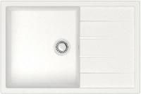 Мойка кухонная ZETT lab. T161Q001 белый лед