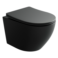 Унитаз подвесной Ceramicanova Uno CN11001MB с сидением