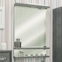 Зеркало Sanflor Румба 60 венге, патина серебро