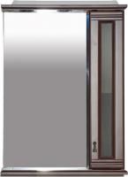 Зеркало-шкаф Misty Дублин 60 R, орех