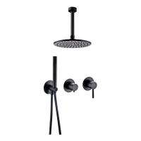 Душевая система Filarete Roun FL1032BL, черный