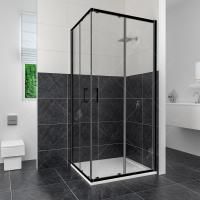 Душевой уголок RGW Classic CL-34B 90x90 профиль черный