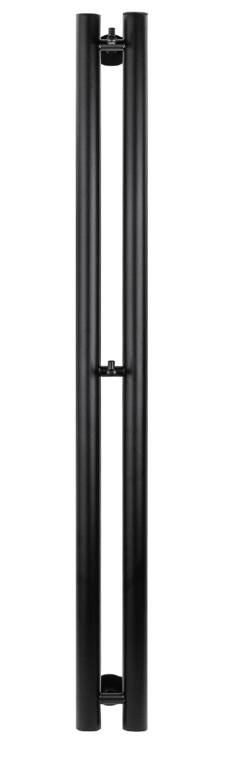 Полотенцесушитель водяной Secado Бергамо 2К 1300/70, черный матовый