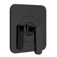 Смеситель для душа Webert Living LV880101560 с внутренней частью, черный матовый