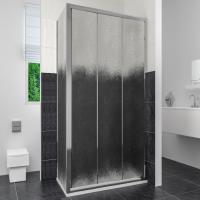 Душевой уголок RGW Classic CL-40 (810-860)х1000 профиль хром, стекло шиншилла