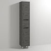 Шкаф-пенал Vod-Ok Adel 35 R с бельевой корзиной, серый камень