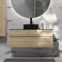 Тумба с раковиной Raval Decent 100 дуб сонома