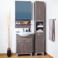 Мебель для ванной Бриклаер Карибы 60 дуб антик, сатин