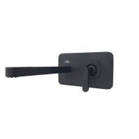 Смеситель для раковины Webert Living LV830606560 с внутренней частью, черный матовый