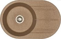 Мойка кухонная AQUATON Амира терракотовый