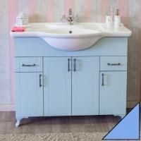 Тумба под раковину Sanflor Глория 105 голубая