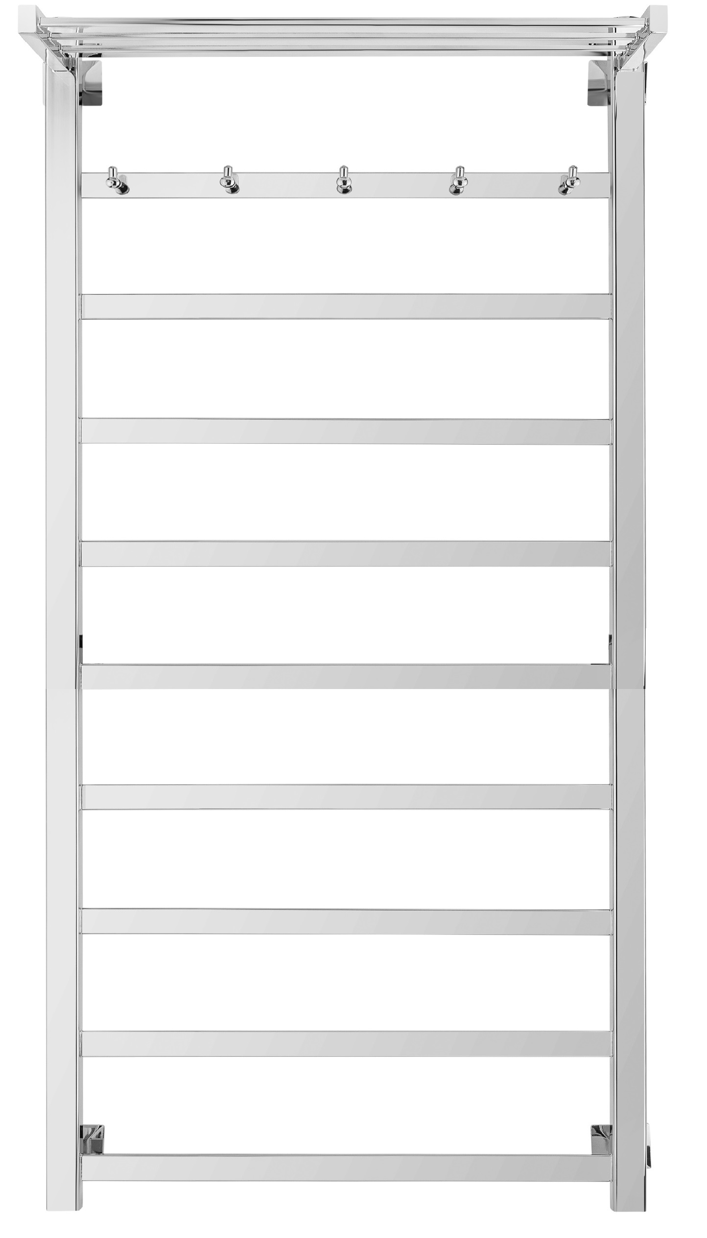 Полотенцесушитель электрический Secado Корсико 1 КСП 120/40 R, хром