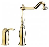 Смеситель для раковины Webert Aurora AU830702010 золото