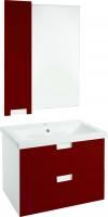 Мебель для ванной Bellezza Пегас 70 подвесная, красная