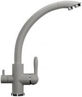 Смеситель для кухни Ulgran U-017 310 серый