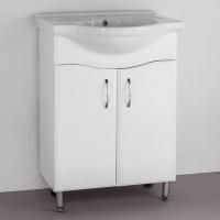 Тумба под раковину Style Line Эко Волна №9 60 белая