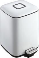 Мусорное ведро Weltwasser WW Mila WT 12L белое