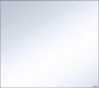 Зеркало Brevita Mars 90 черное матовое