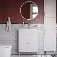 Мебель для ванной Iddis Oxford 80, напольная, белая